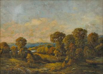 ROBERT WILLIAM WOOD Spring Landscape, Texas Hill Country.